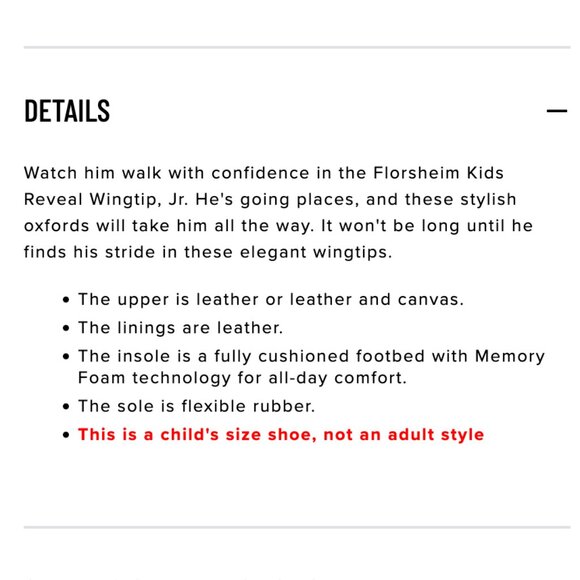 Size 3.5 M Leather Wingtip Oxford Shoes, Black, FLORSHEIM - Picture 4 of 12